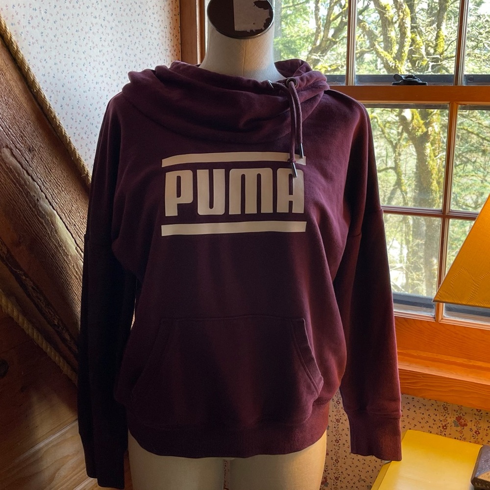 Puma maroon Refresh Hoodie L